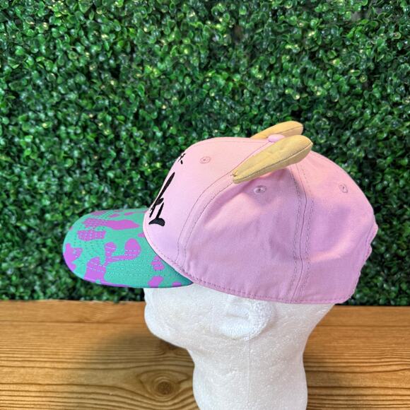 My Hero Academia Pinky Japan Anime Manga Izuku Midoriya Adjustable Hat Cap Horns - Picture 3 of 7